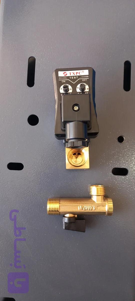 شیر تخلیه اتوماتیک کمپرسور تایمردار OTX-16 | شیر برقی تخلیه آب