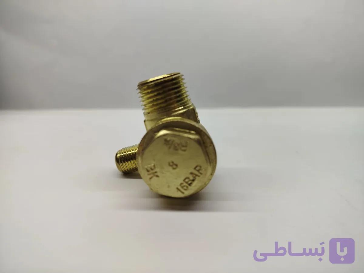 شیر یکطرفه کمپرسور هوا سایز 3/8 اینچ