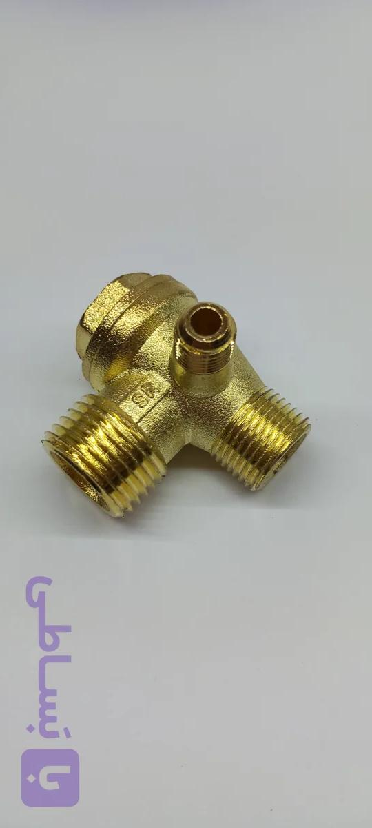 شیر یک طرفه کمپرسور هوا سایز ۱/۲ اینچ
