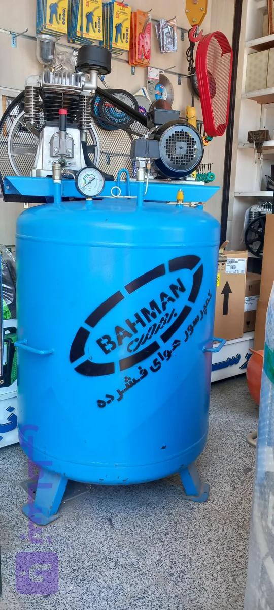 کمپرسور باد 500 لیتری ایستاده با سیلندر Fini BK114 و موتور 4 کیلووات