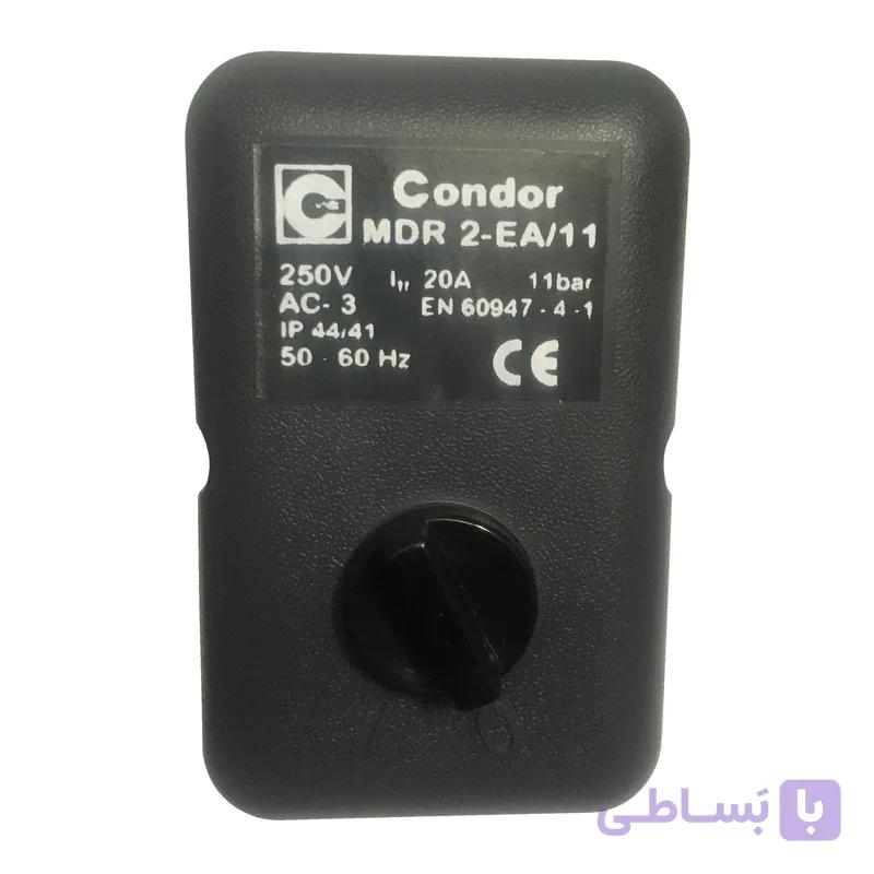 کلید اتومات کمپرسور کُندور CONDOR MDR 2-EA/11 فشار 11 بار