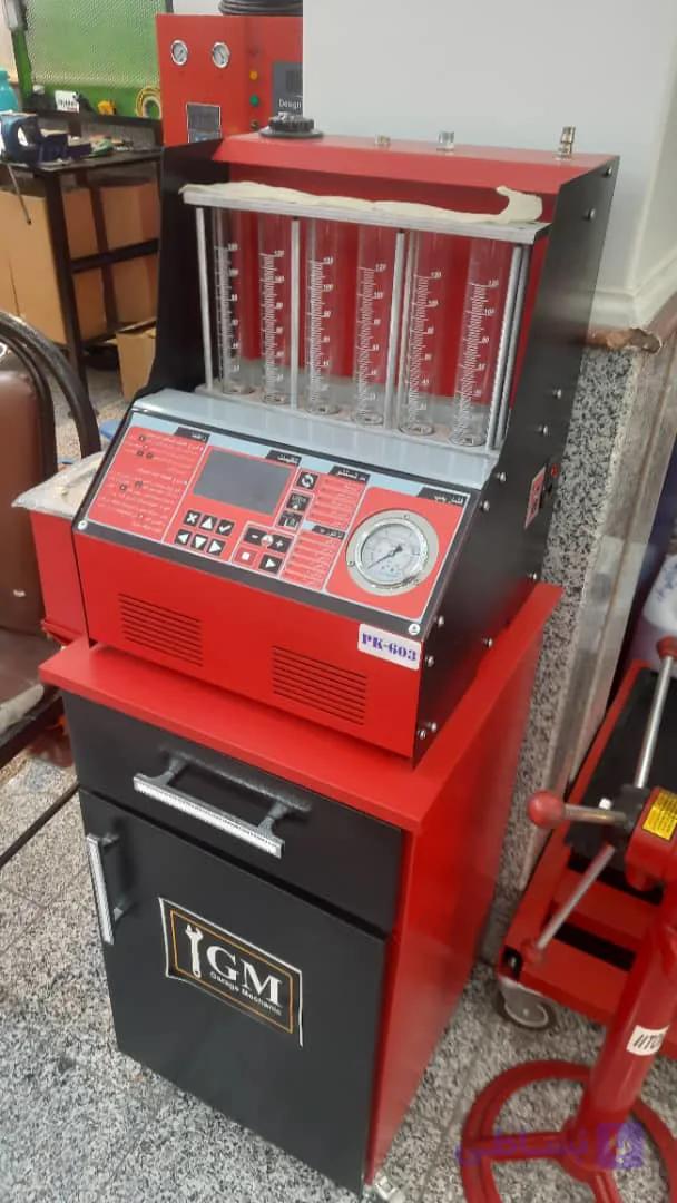 دستگاه شستشوی انژکتور PK603تمام اتومات LCD دار