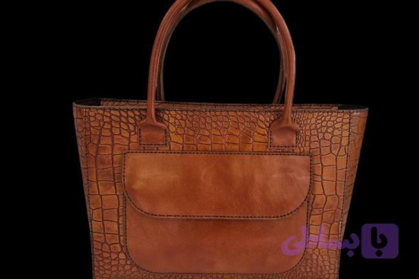کیف چرم دستی زنانه دستدوز