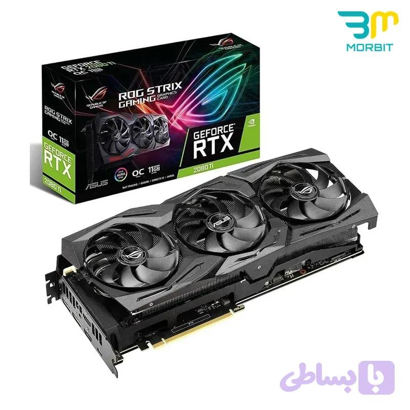 کارت گرافیک درحدنو ASUS ROG Strix RTX 2080 Ti 11GB — تصویر 1