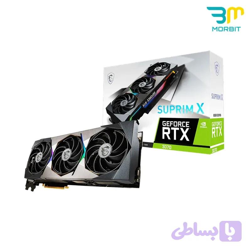کارت گرافیک درحدنو MSI Suprim X RTX 3070 8GB — تصویر 1