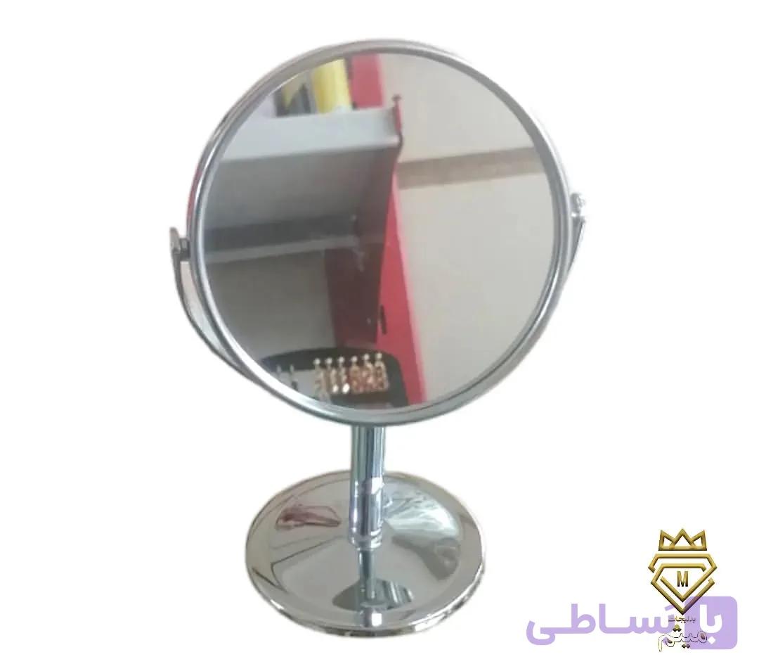 آینه آرایشی ذره بینی رومیزی دو طرفه