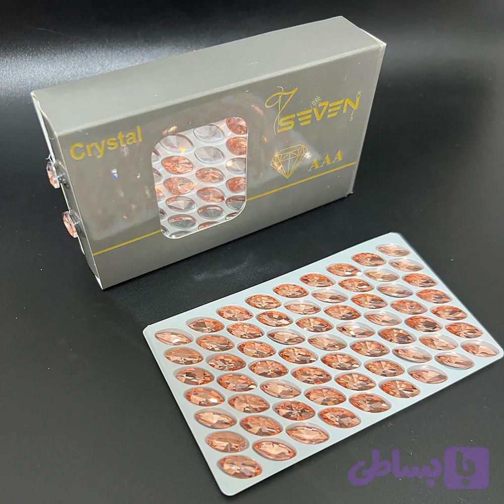 نگین مدل مارکیز رنگ بژ — تصویر 1