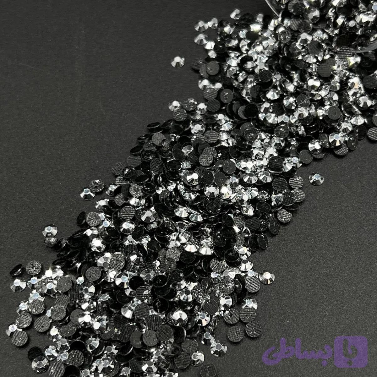 نگین حرارتی رزین نقره ای Ss16 — تصویر 1