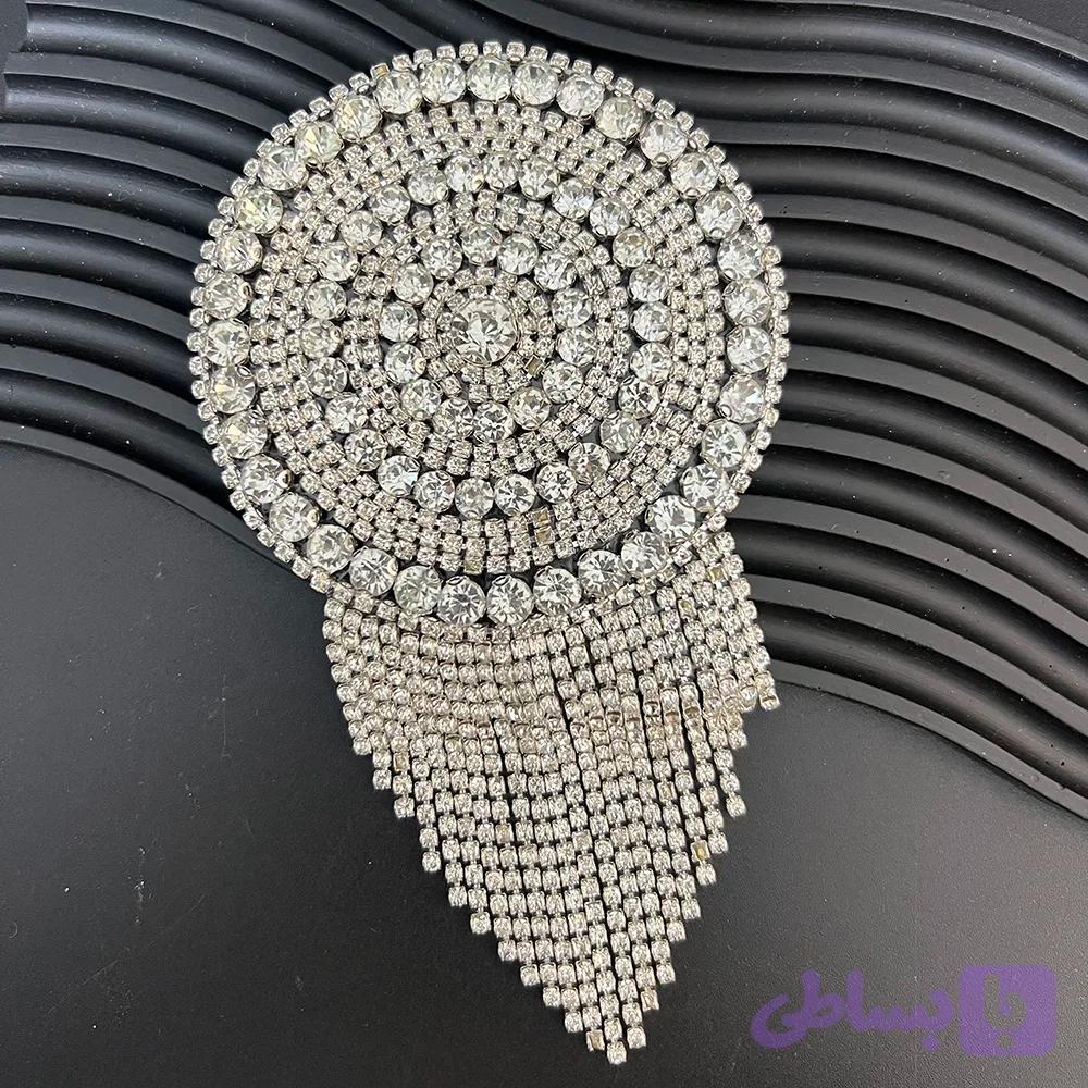 اپلیکه ژله ای فول نگین