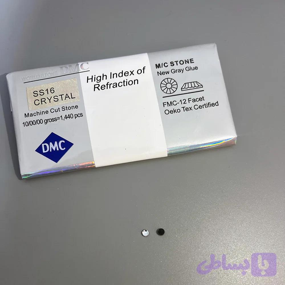 نگین حرارتی dmc نقره ای — تصویر 1