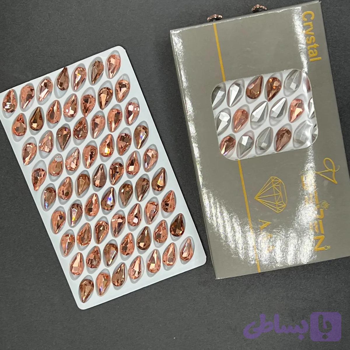 نگین مدل اشک گلبهی 13*8 — تصویر 1