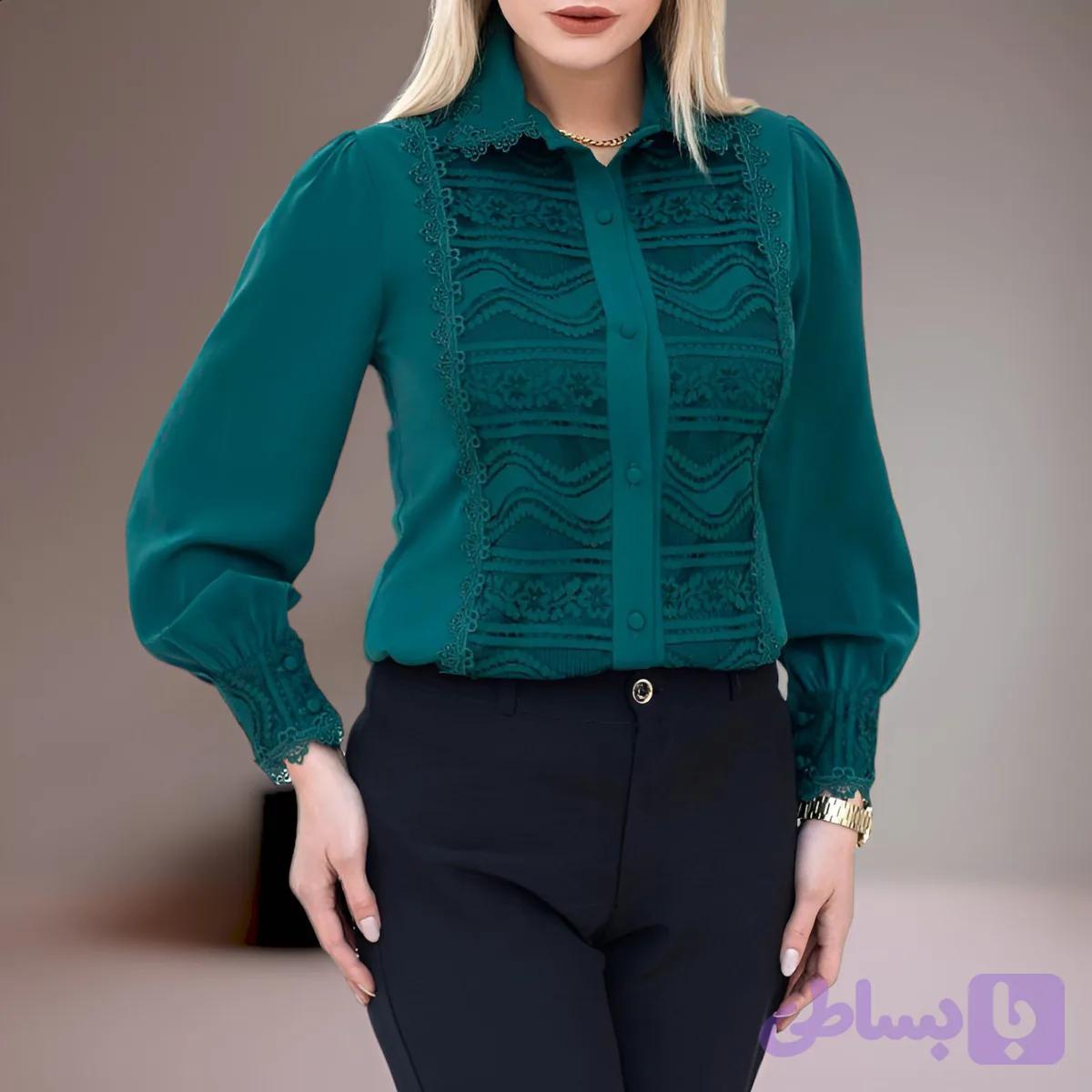 شومیز مجلسی هلینا|کد10205