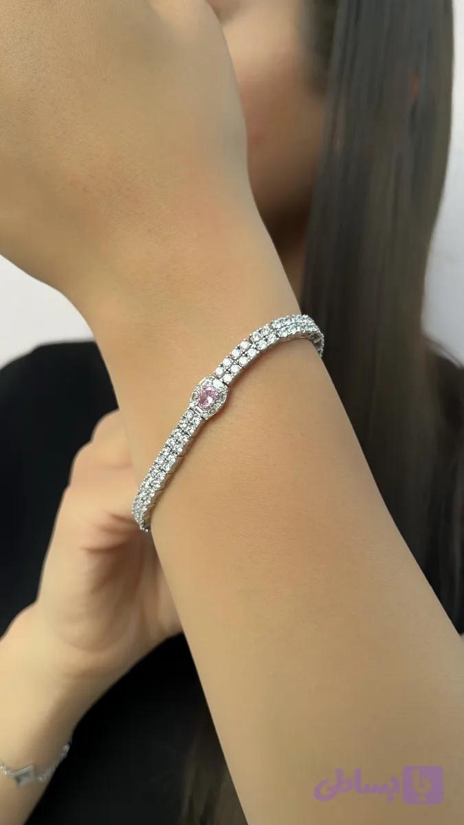 دستبند تنیسی‌ رویال| silverziv