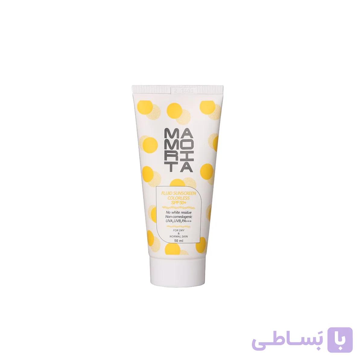 کرم _ ژل فلوِئیدی ضد افتاب ماموریتا پوست خشک و معمولی — تصویر 1