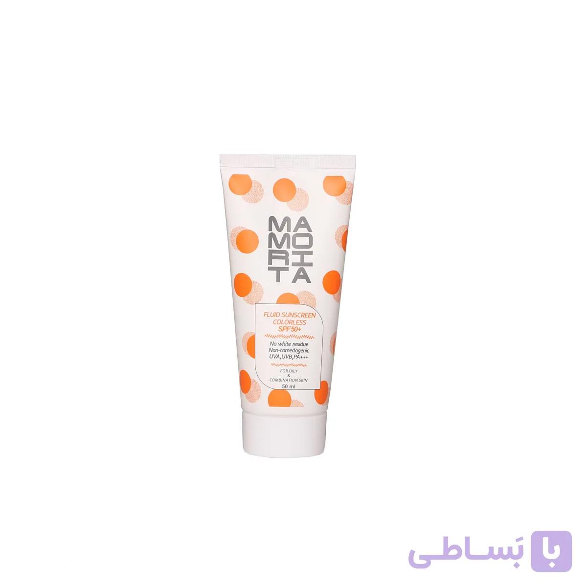 کرم _ ژل فلوِئیدی ضد افتاب ماموریتا مخصوص پوست چرب و مختلط — تصویر 1
