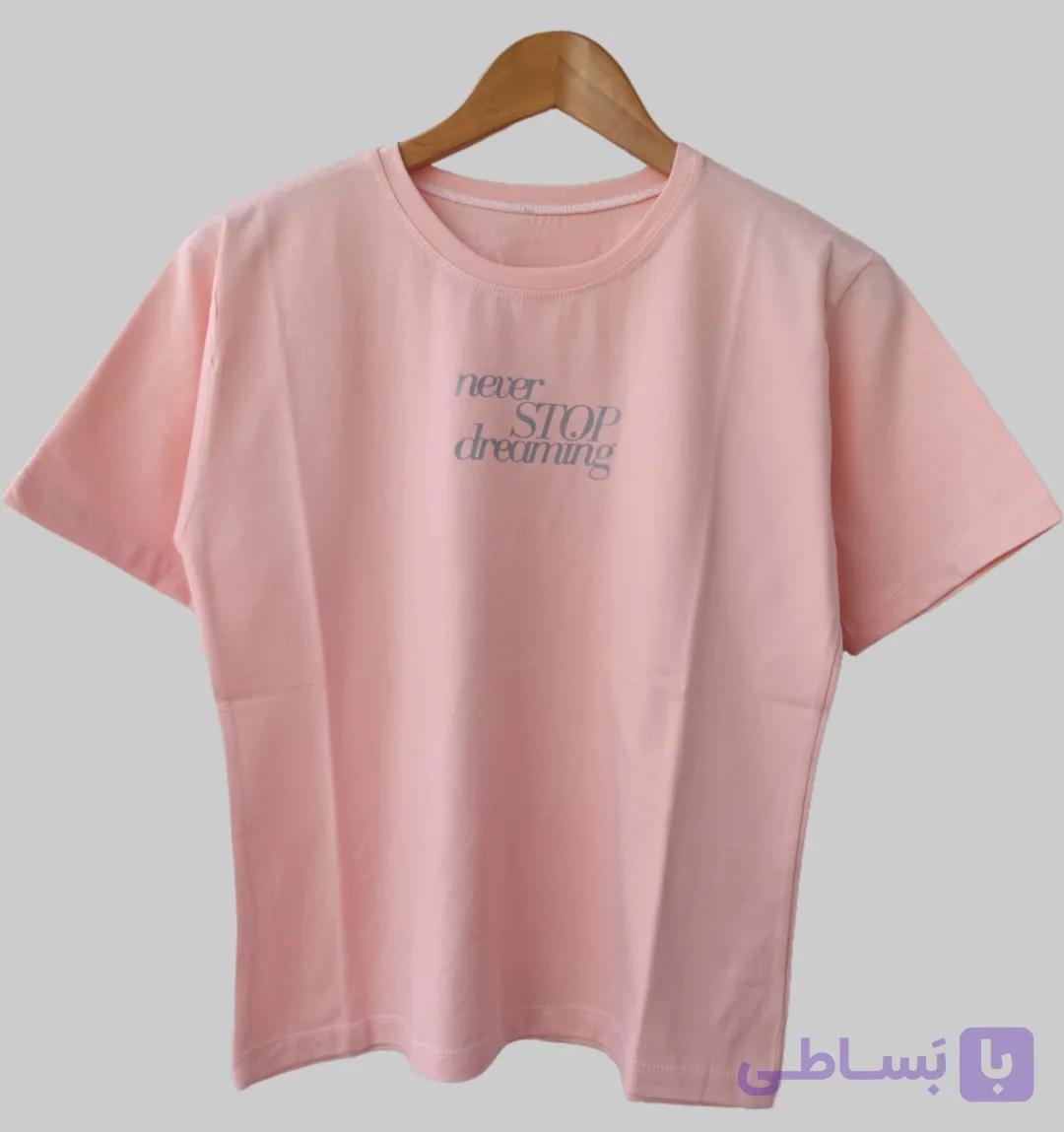 تیشرت کراپ پنبه دخترانه و زنانه