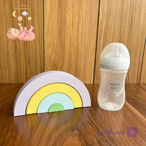 شیشه شیر فیلیپس اونت نچرال ریسپانس 260 میلی‌لیتر رنگی (بدون جعبه)