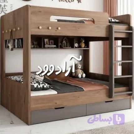 تخت دو طبقه کشودار – 009