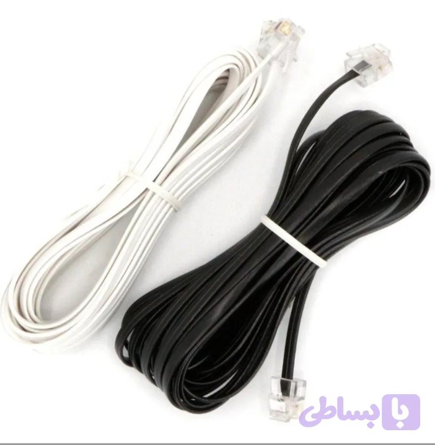 سیم تلفن طول 10 متر