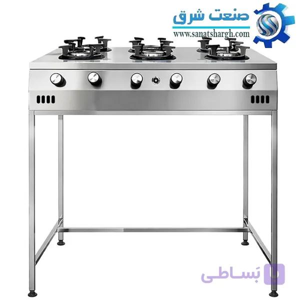 اجاق گاز خطی 6 شعله