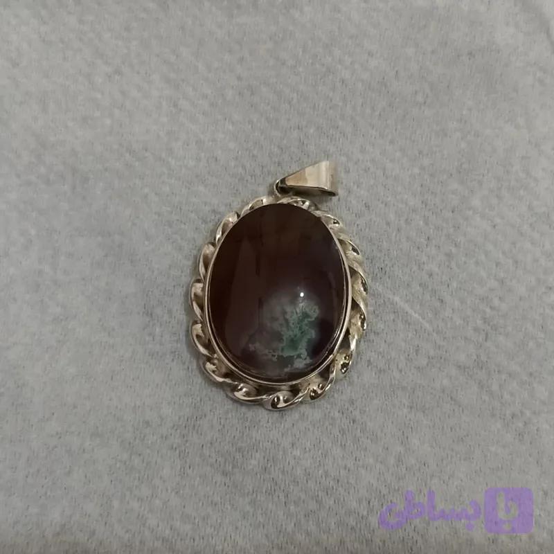 عقیق سوسنی زنانه
