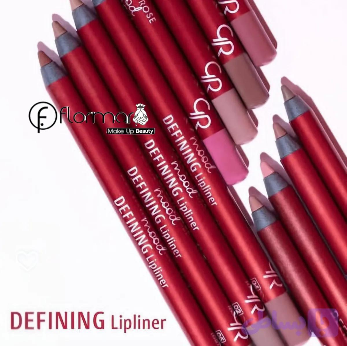 مداد لب دیفاینینگ گلدن رز (Mood Defining Lipliner) 01 تا 12