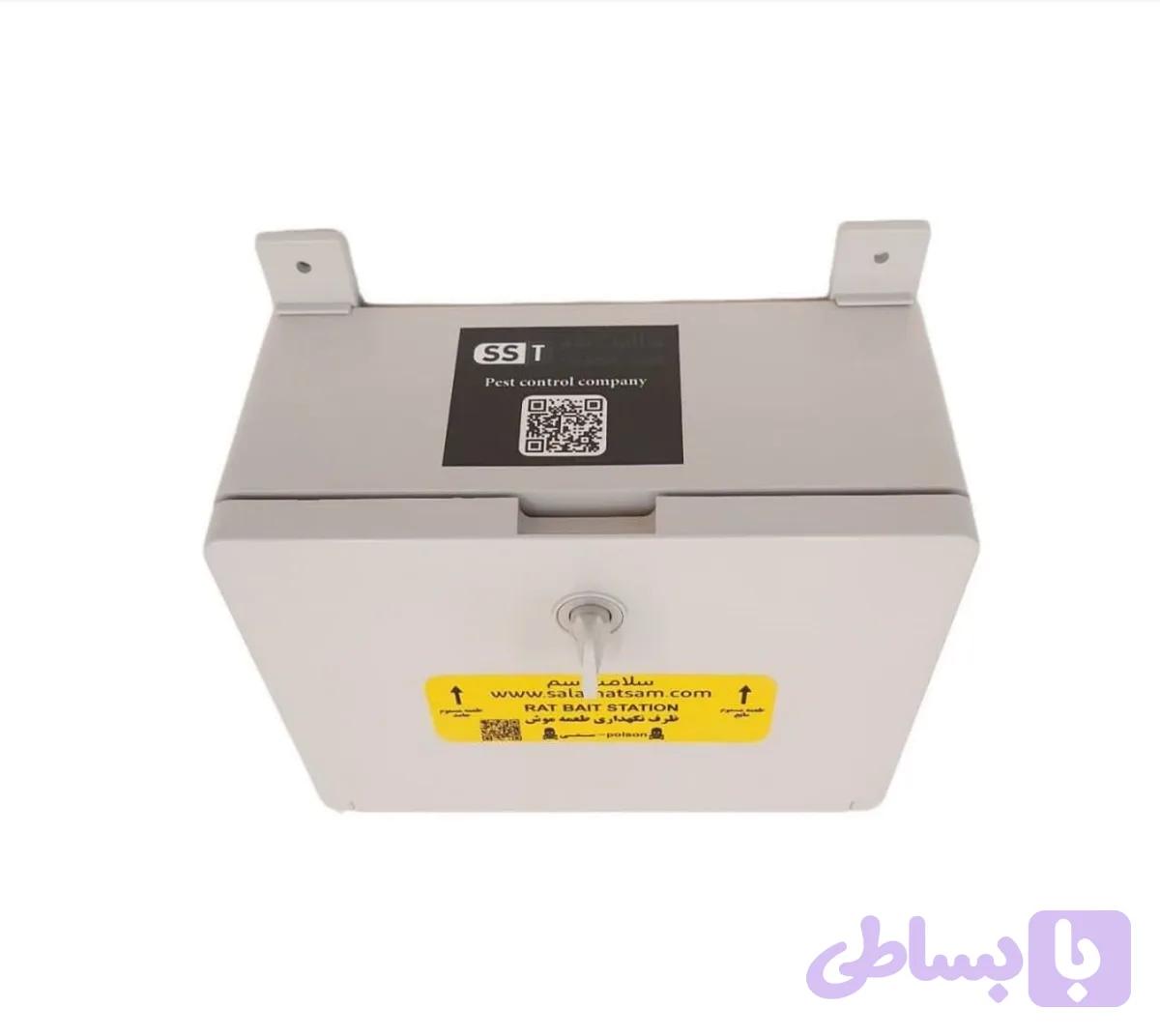 پیتستیشن طئمه گذاری موش کارخانجات سلامت سم قفل دار مدل دیواری