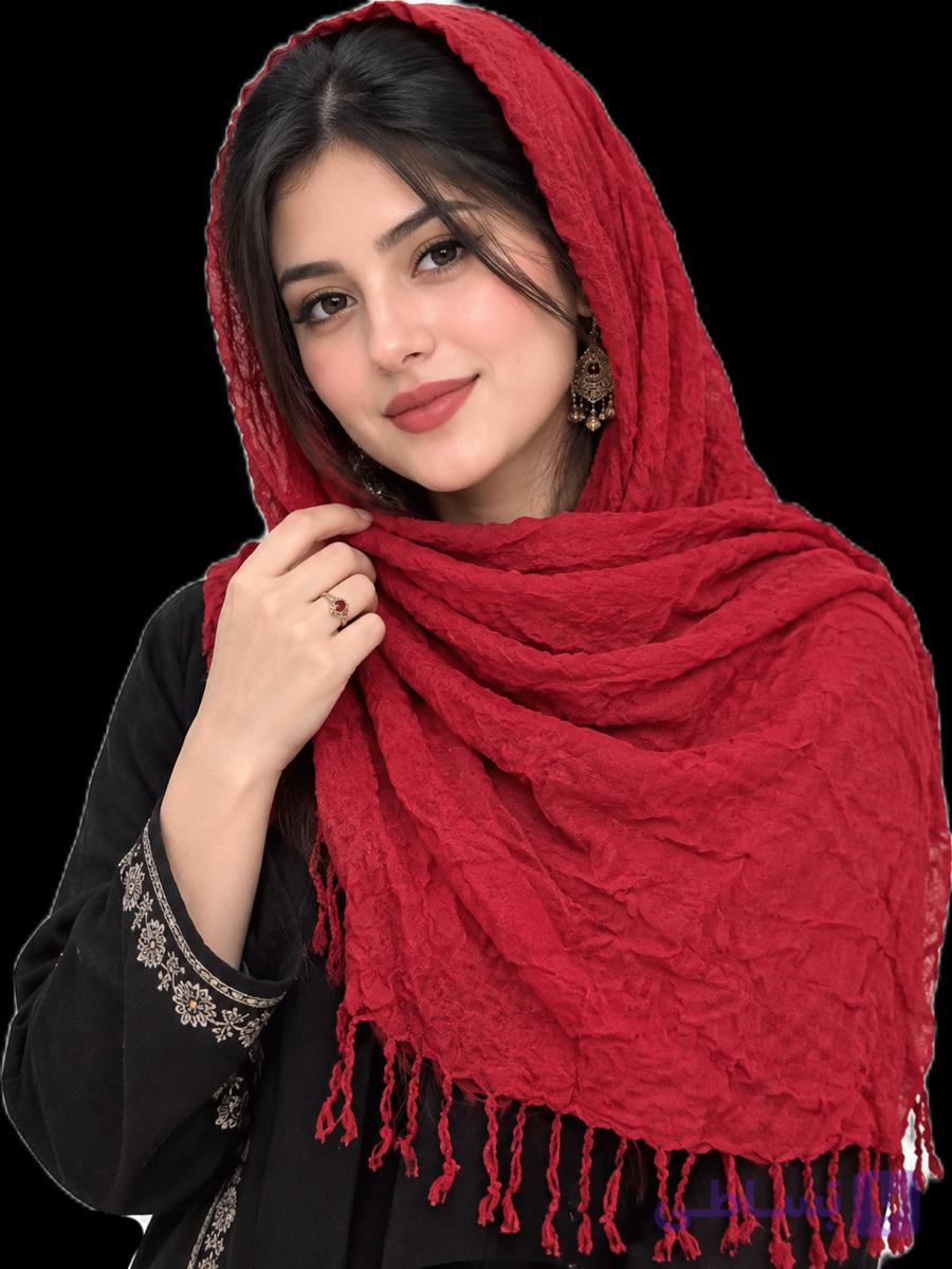 شال قرمز — تصویر 1
