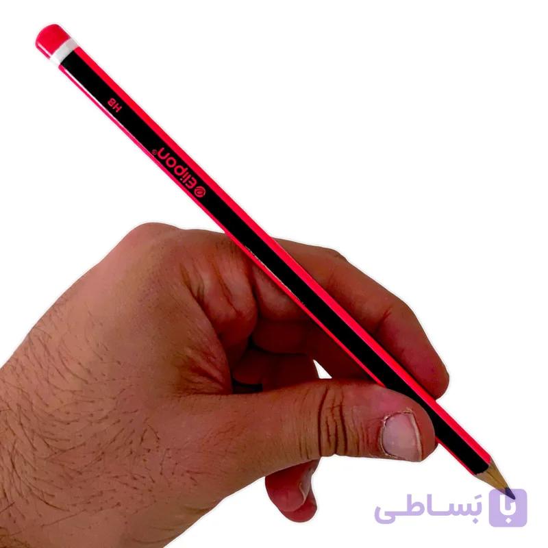 مداد مشکی 12 عددی الیپون