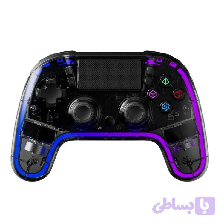 دسته بازی Porodo PDX629 Gaming Crystal Shell PS4