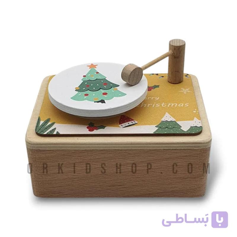 جعبه موزیکال طرح گرامافون — تصویر 1