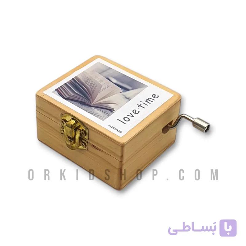 جعبه موزیکال طرح کتاب — تصویر 1