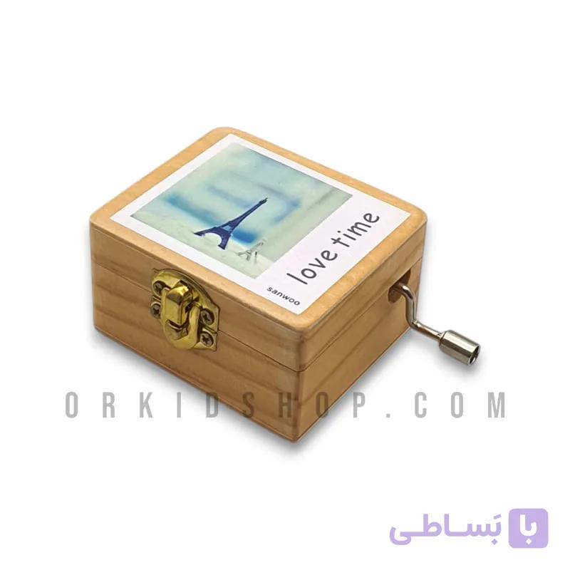 جعبه موزیکال طرح برج ایفل — تصویر 1