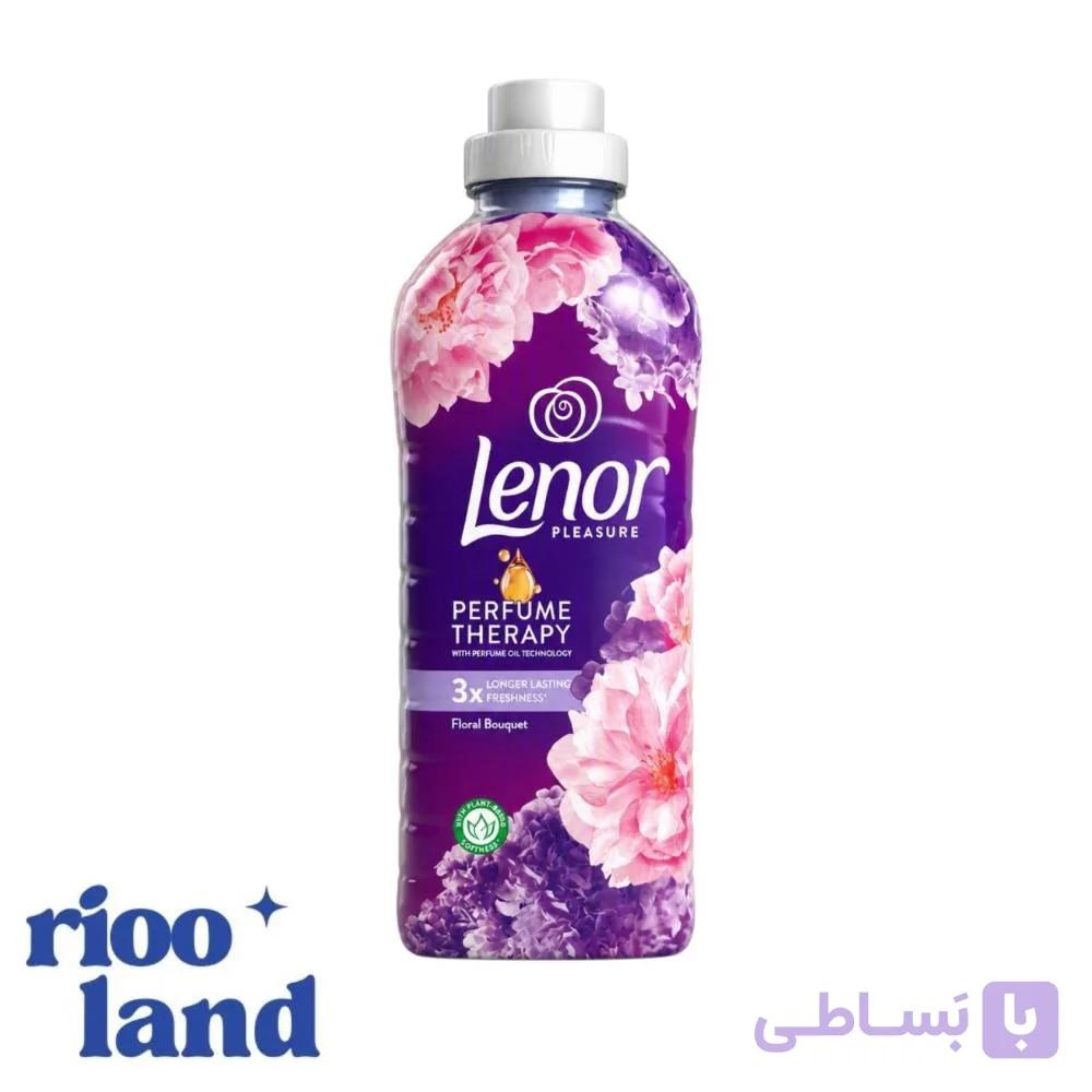مایع نرم کننده لنور lenor رایحه دسته گل حجم 925 میلی لیتر