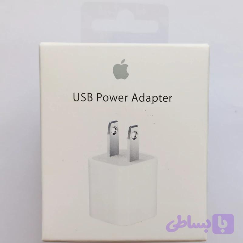 آداپتور 5 واتی اپل (APPLE) مدل USB POWER ADAPTER