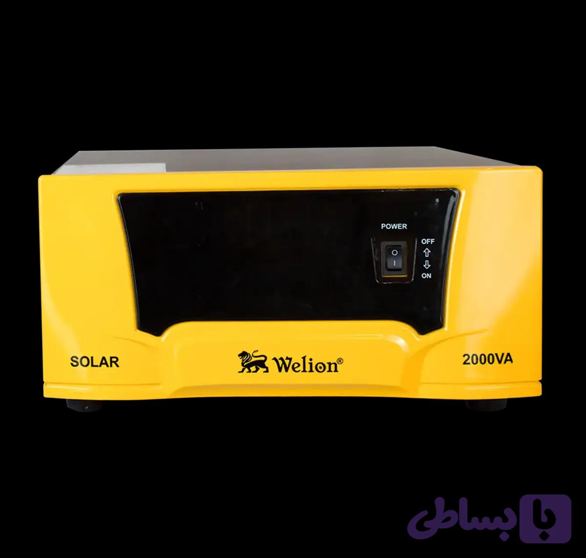 سانورتر (اینوتر خورشیدی) برند ویلیون WELION Hybrid 2000VA رومیزی