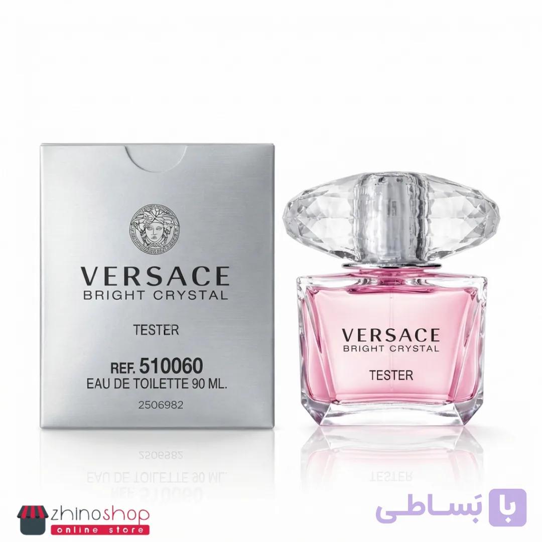 تستر ادکلن ورساچه صورتی اصلی 100ml — تصویر 1