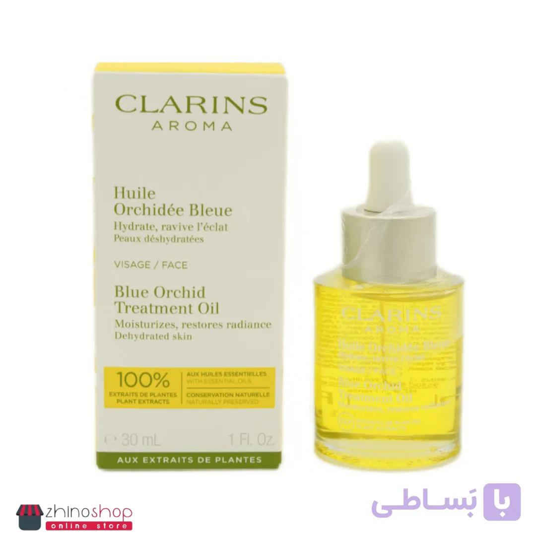 روغن درمااااانی صورت ارکیده آبی 30ml — تصویر 1