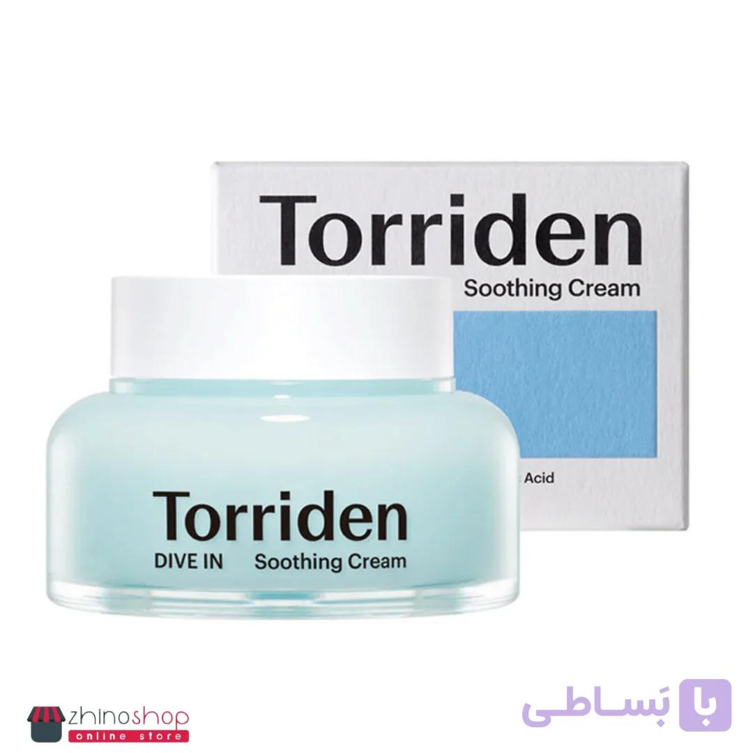 ژل کرم آبرسان و مرطوب کننده و تسکین دهنده توریدن 100ml بهترین کیفیت — تصویر 1