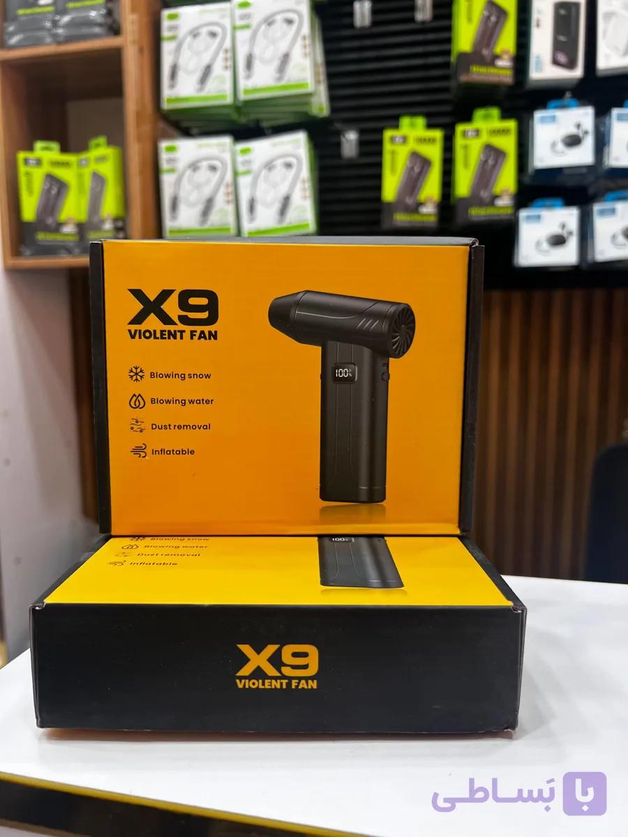 جت فن دستی Violent Fan X9 با قدرت باددهی بالا — تصویر 1