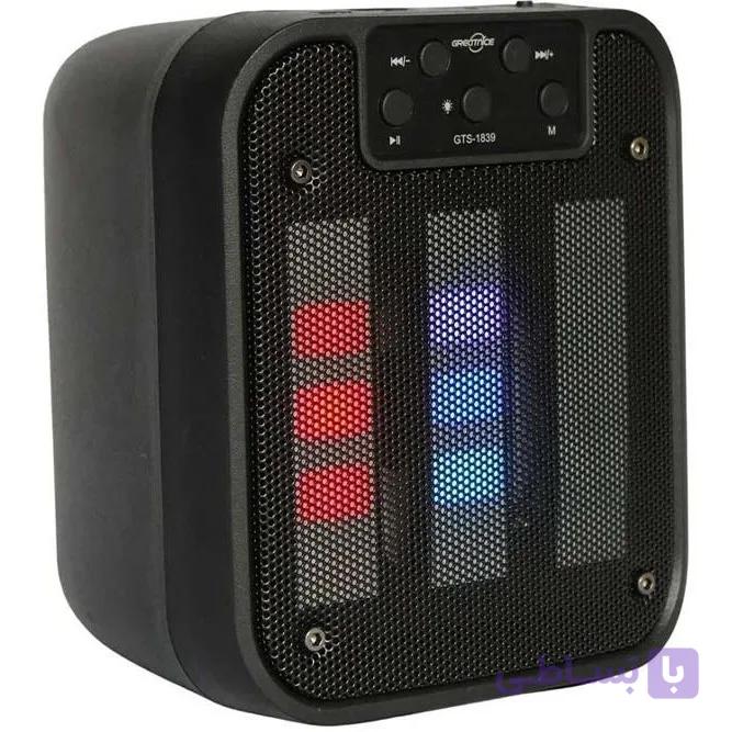 اسپیکر بلوتوثی گریت نایس 3 اینچ مدل GTS-1839 — تصویر 1