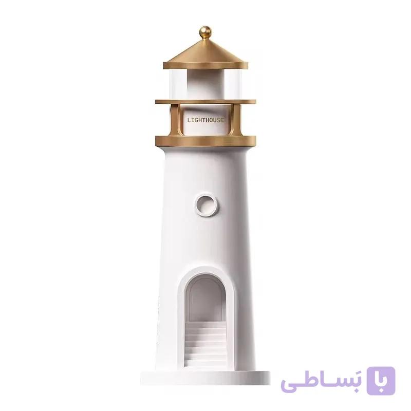 چراغ خواب فانوس دریایی اسپیکردار با ریموت — تصویر 1