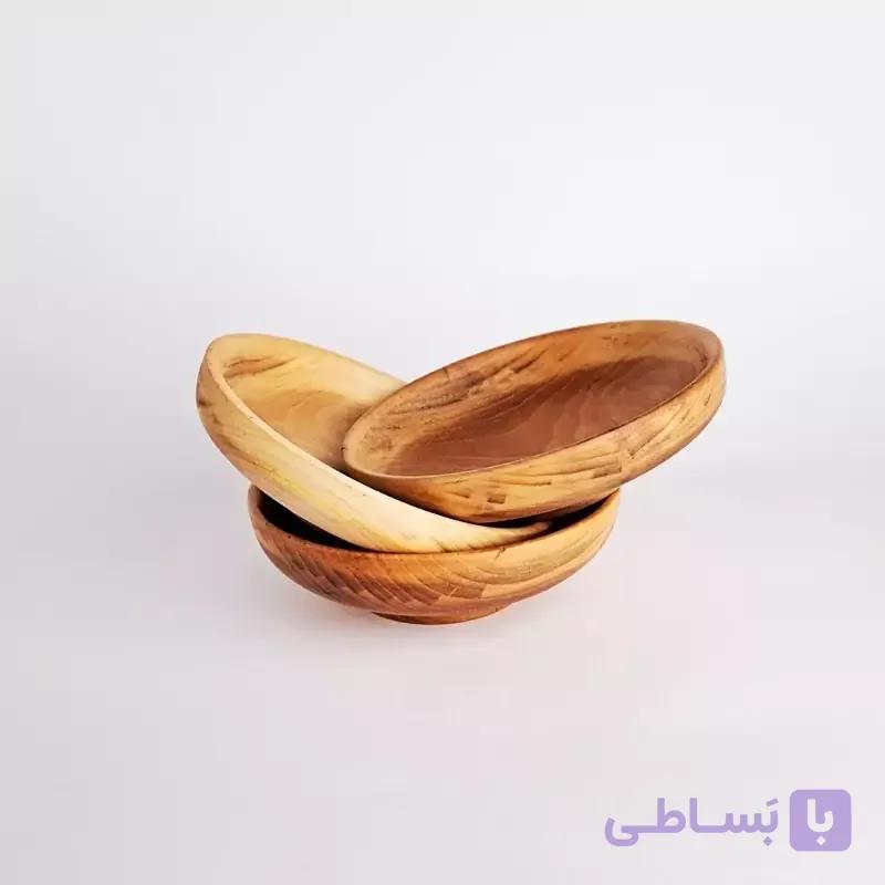 پیاله چوبی خاص مدل پیش دستی برای پذیرایی