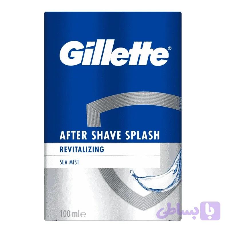 افتر شیو ژیلت مدل REVITALIZING SEA MIST
