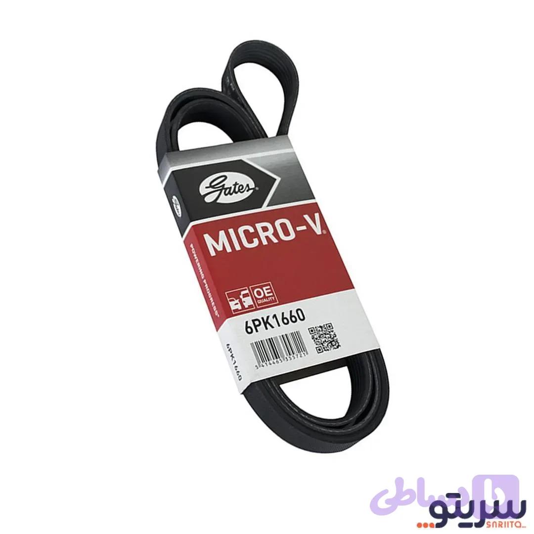 تسمه دینام پاورگریپ کد 6PK1660 مناسب پژو 405 و پژو پارس