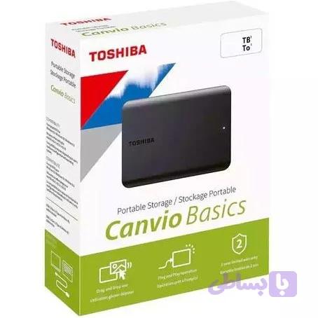 هارد ۱ ترابایت توشیبا اورجینال مدل Canvio Basics
