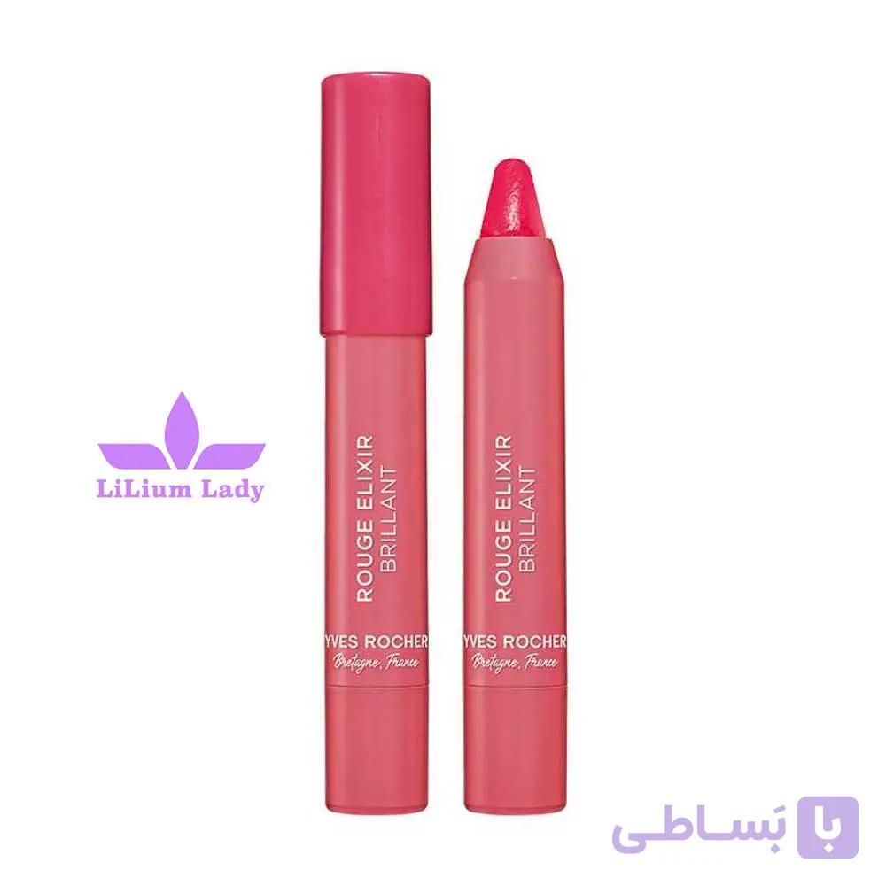 رژ لب مدادی ایوروشه رنگ هندوانه ای — تصویر 1