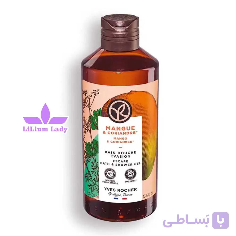 شامپو بدن انبه ایوروشه ۴۰۰ میل — تصویر 1