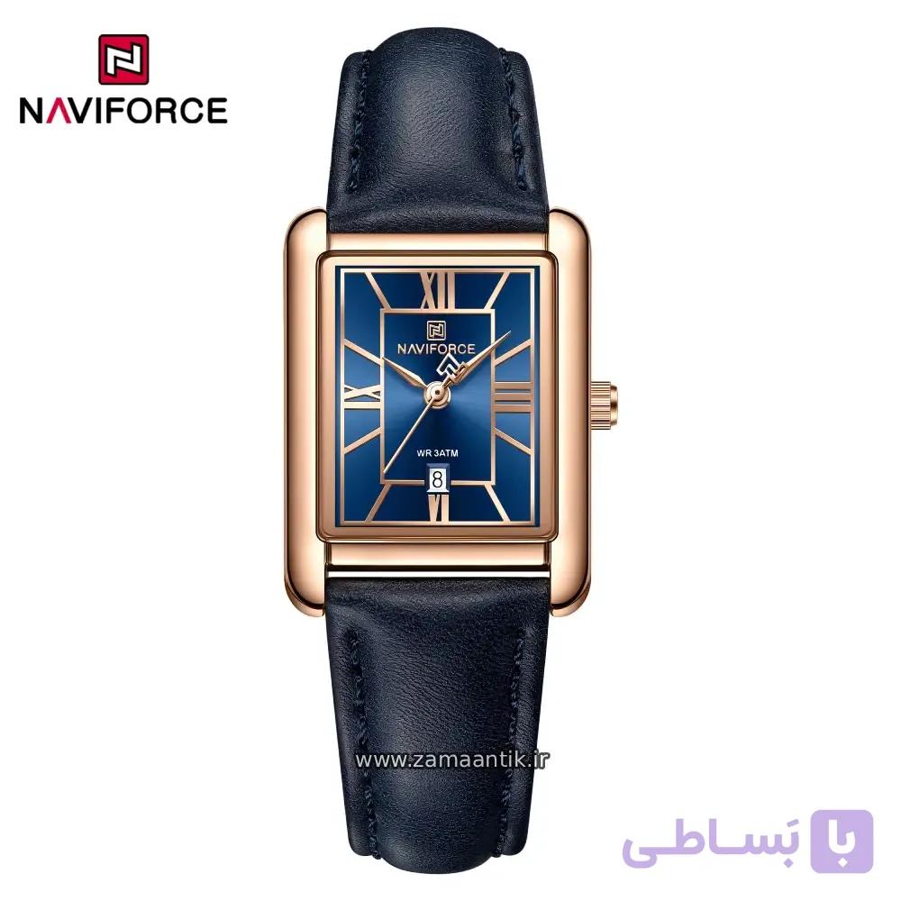ساعت مچی زنانه نیوی فورس Naviforce مدل NF5074 RGBE — تصویر 1