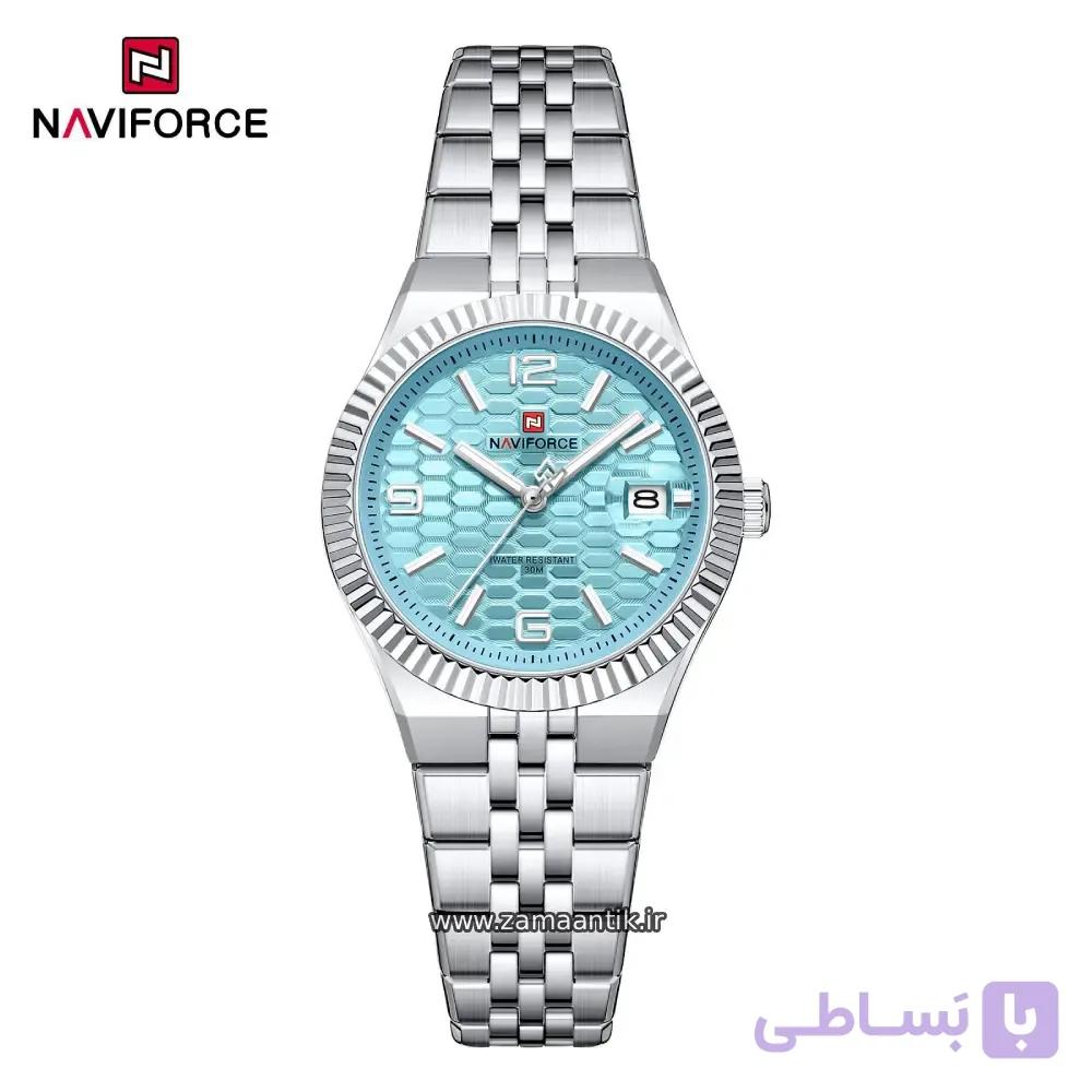 ساعت مچی زنانه نیوی فورس Naviforce مدل NF 5079 SBES — تصویر 1